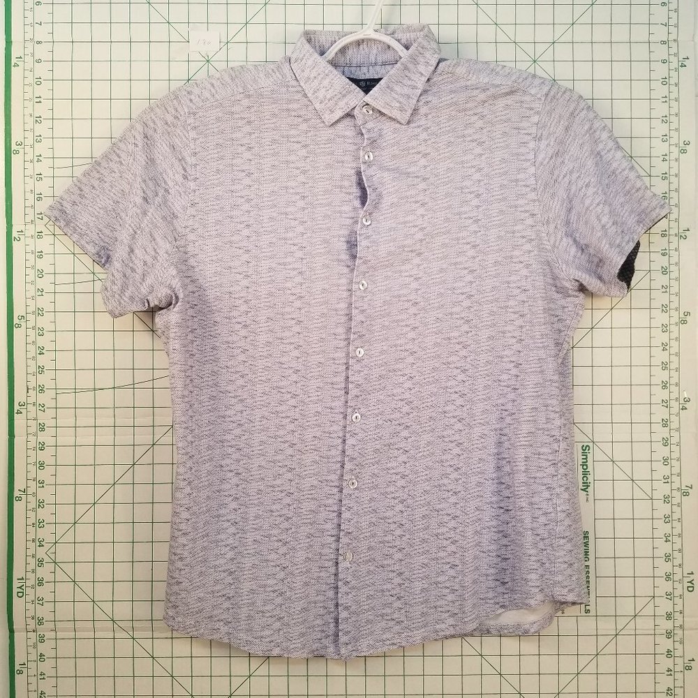 Stone Rose Short Sleeve Button Up XXL